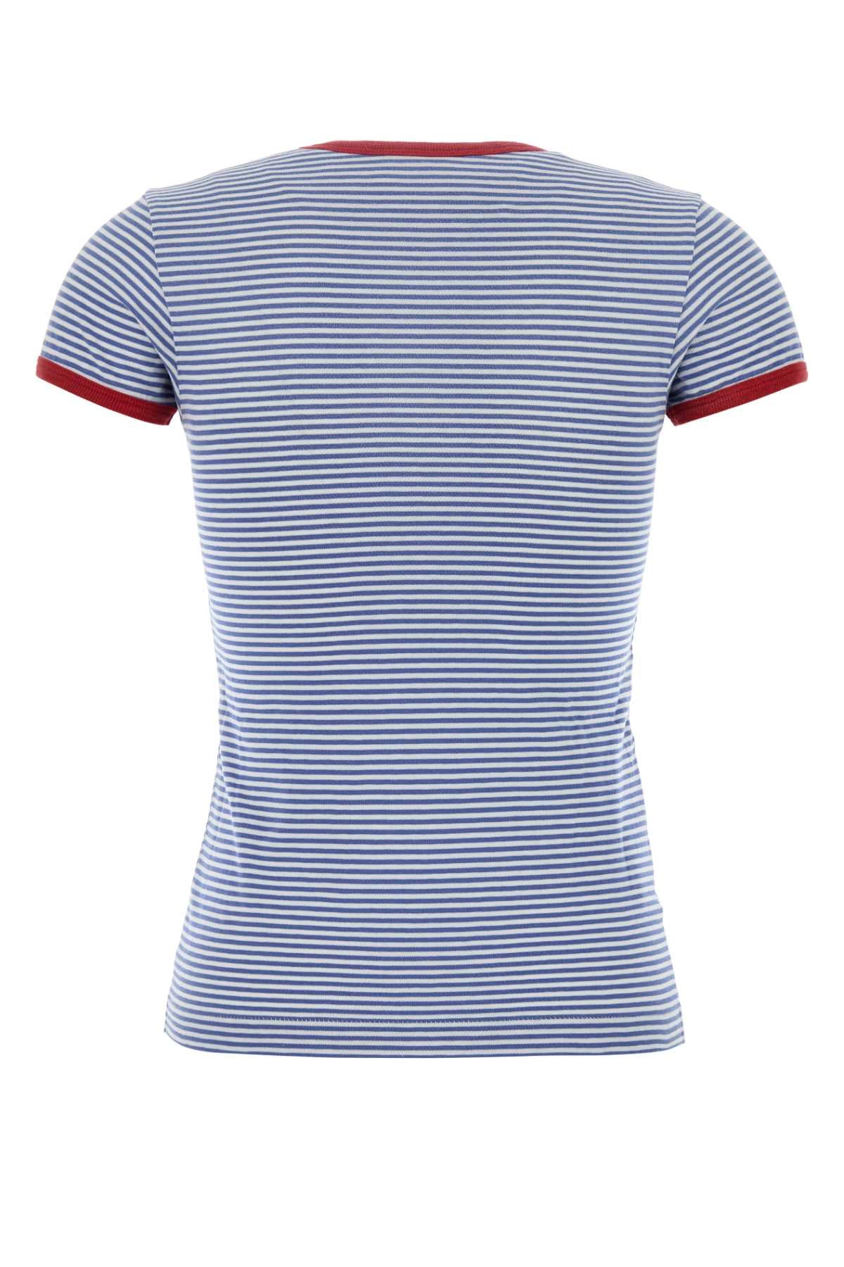Pervinca+rosso Exterior: Cotton T-shirt