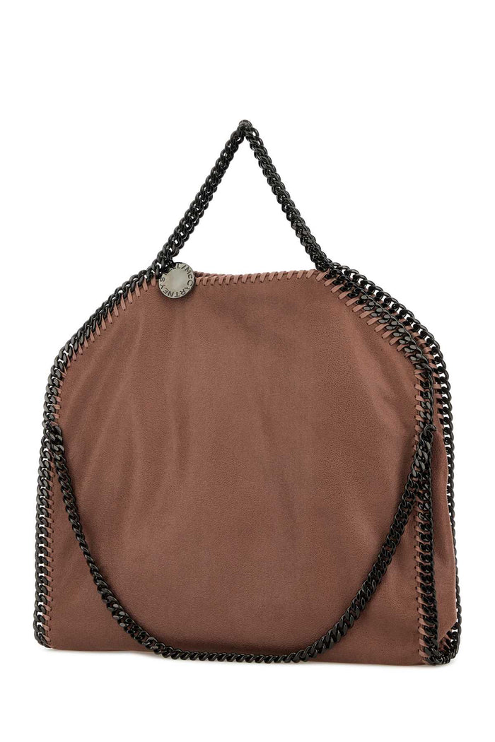 Antiqued Pink Shaggy Deer Medium Falabella Handbag Sienna Polyester Borse A Mano