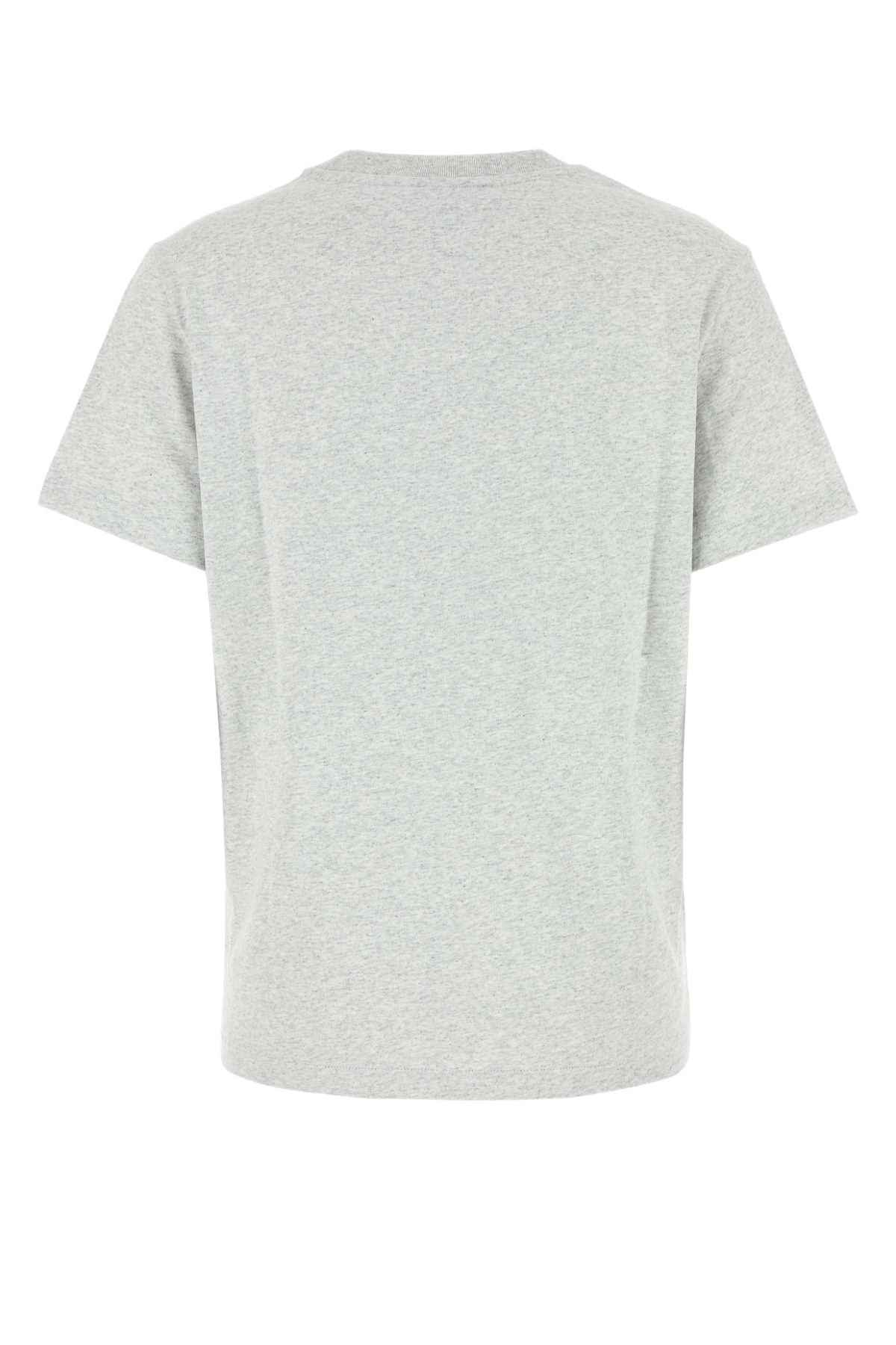 Light Grey Cotton T-Shirt Grischinenoir Coton Biologique