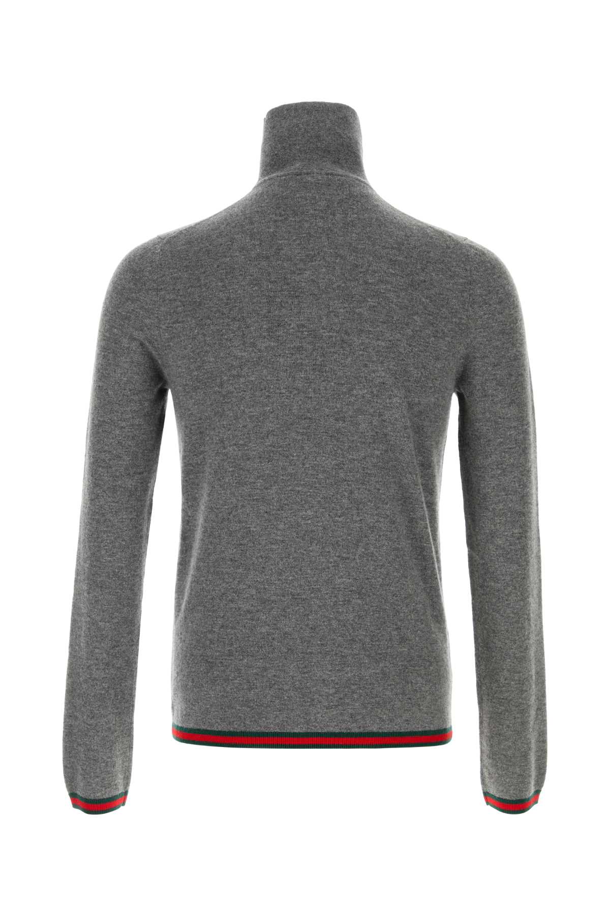 Grey Cashmere Sweater Exterior: Maglieria