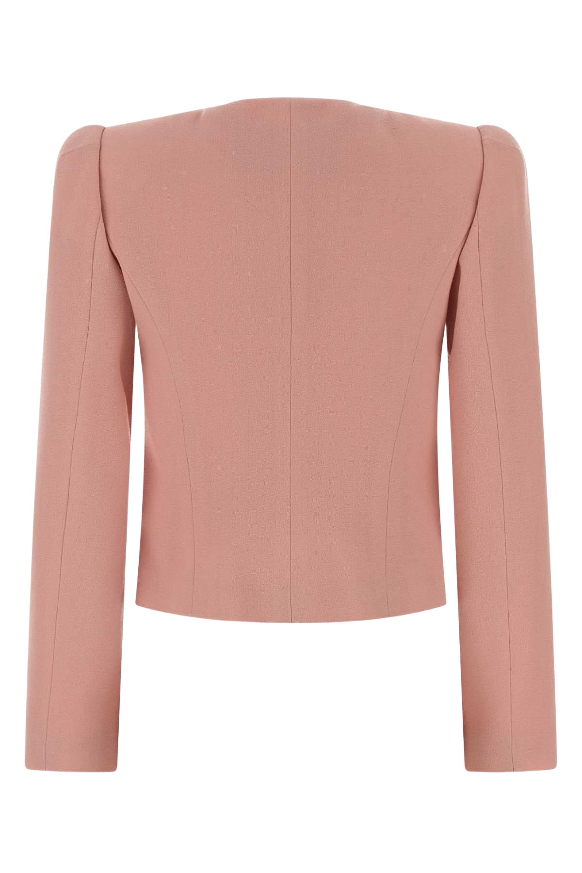 Pink Wool Blazer Libertyrose Giacche E Gilet