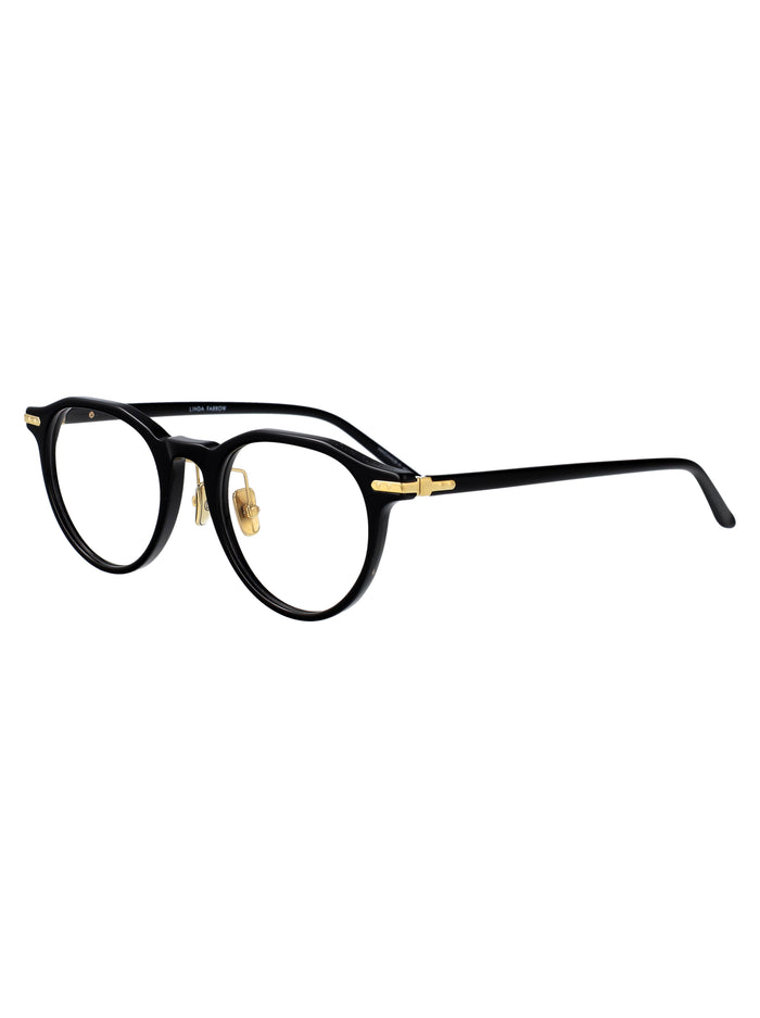 Corbel Black/ Yellow Gold Acetate Optical