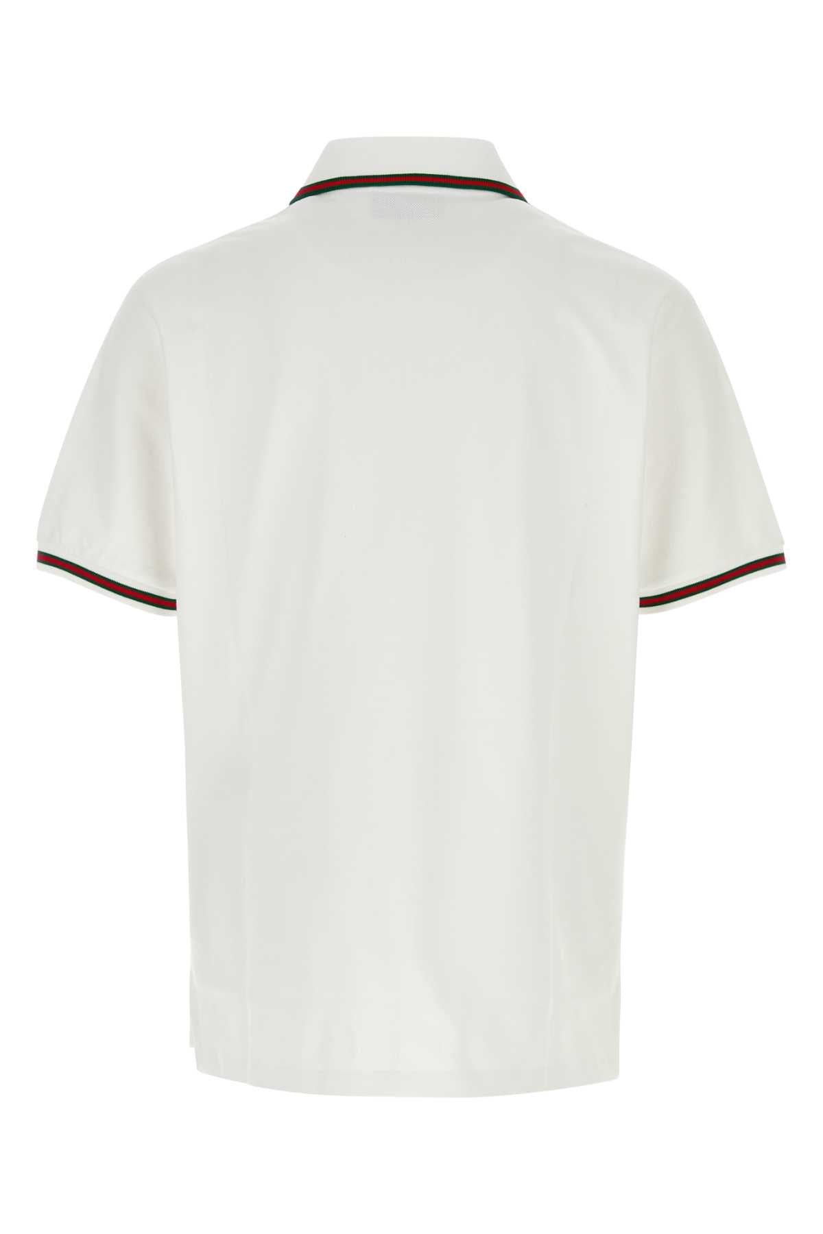 Whitemix Exterior: Cotton Elastane Polo