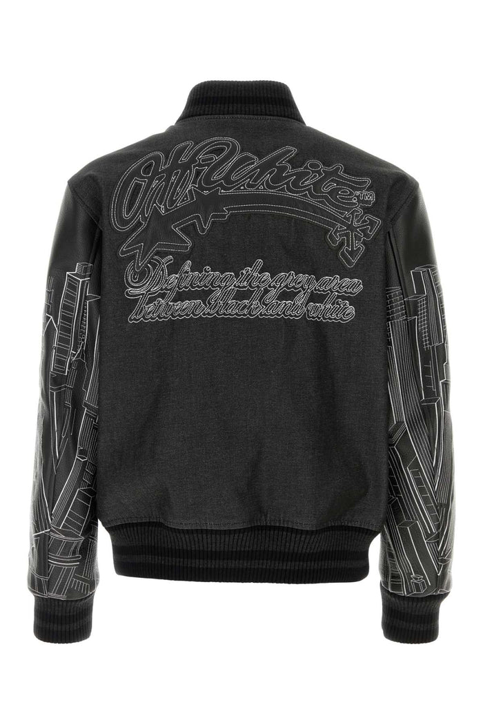 Omja122z26lea0 0200 Black Giacche In Pelle