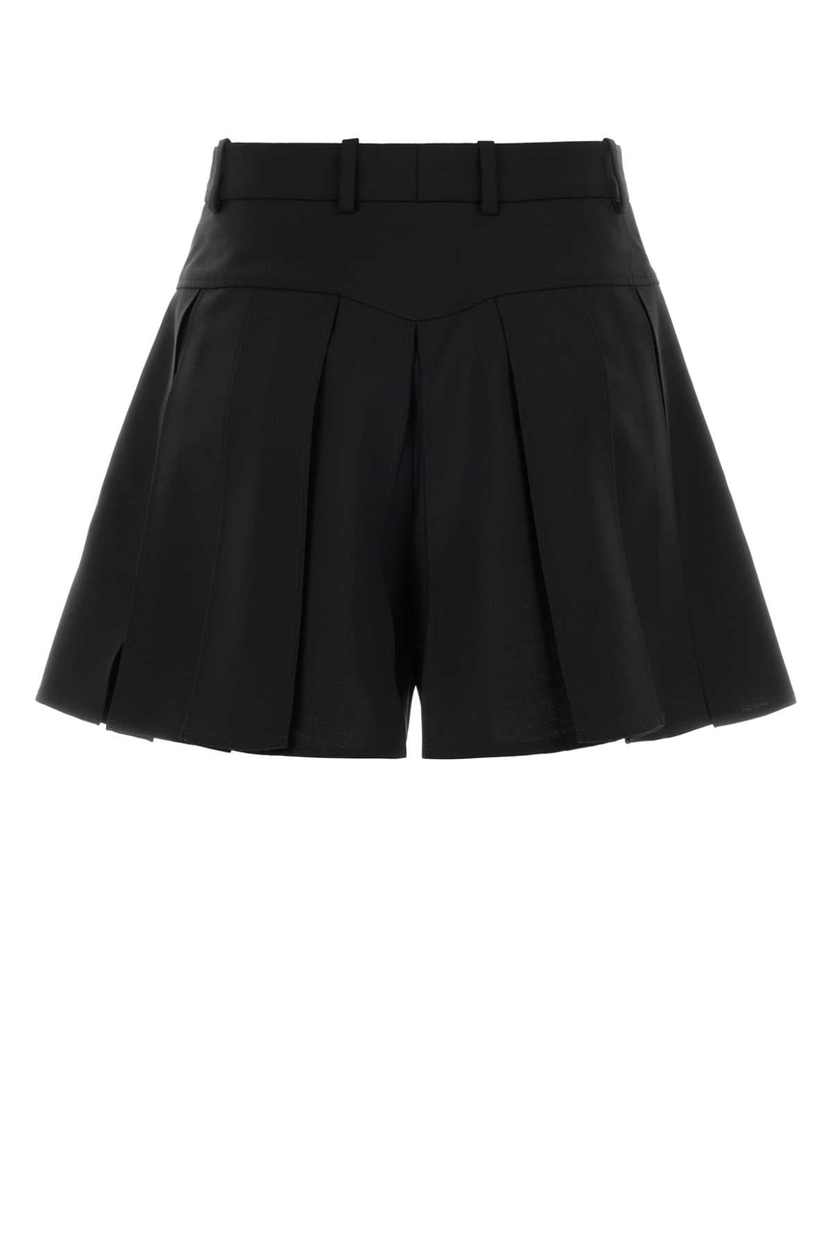 Bw519y100h 001 Black Exterior: Wool Mohair Short