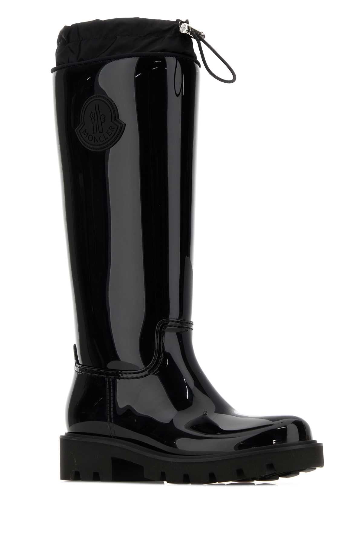Black Rubber Kick Stream Boots 999 Upper: Pvc Stivali