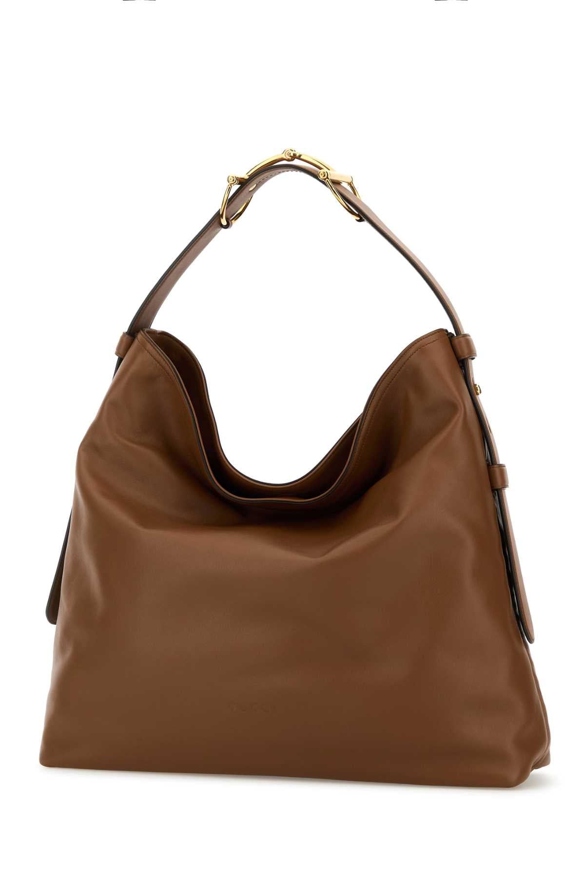 Caramel Leather Large Gucci Beatrix Shopping Bag Sundial Borse A Mano