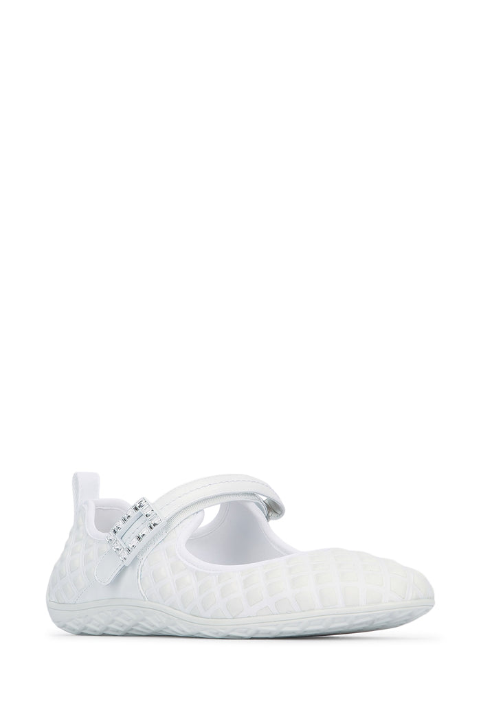 Viv Up Low Babies Strass Ball 2 Bianco Leather / Sole: Calf Sneaker