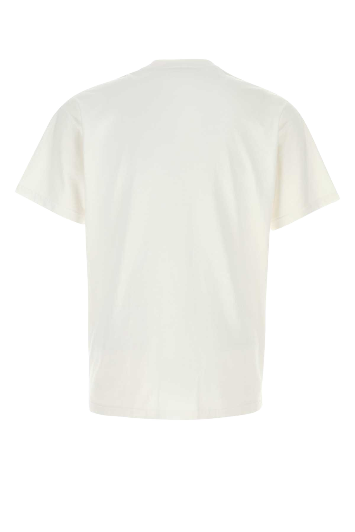 White Cotton T-Shirt Exterior
