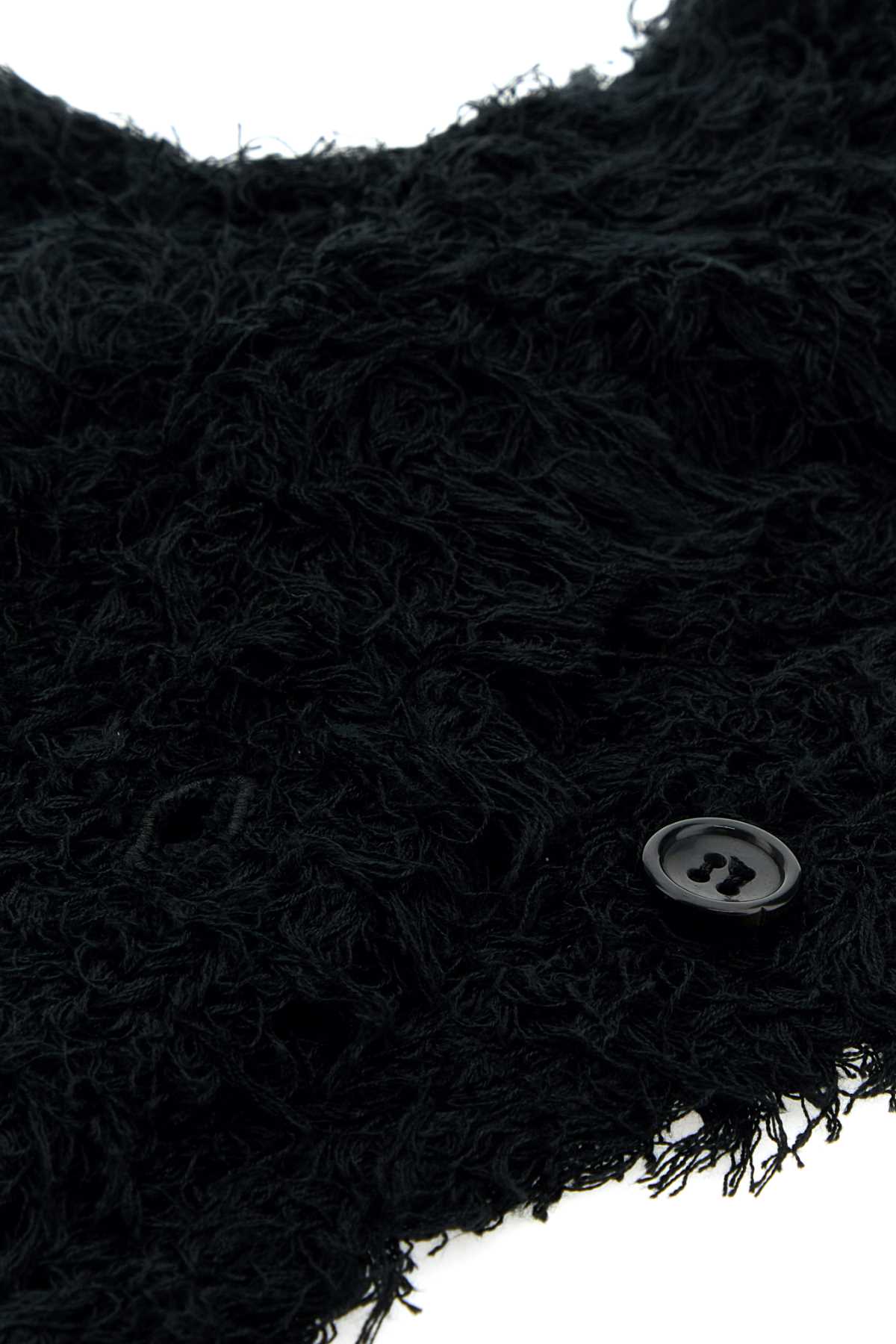 Black Silk Carla Balaclava Jetblack Exterior: Cuffie
