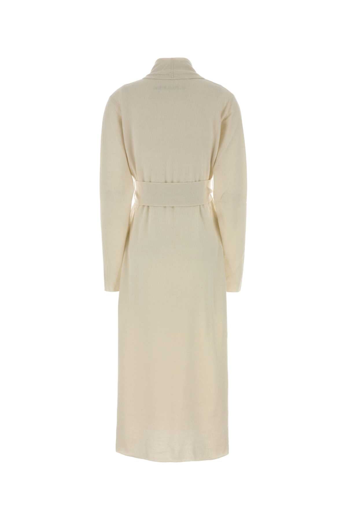 Ivory Cashmere Cardigan White Exterior: Maglie