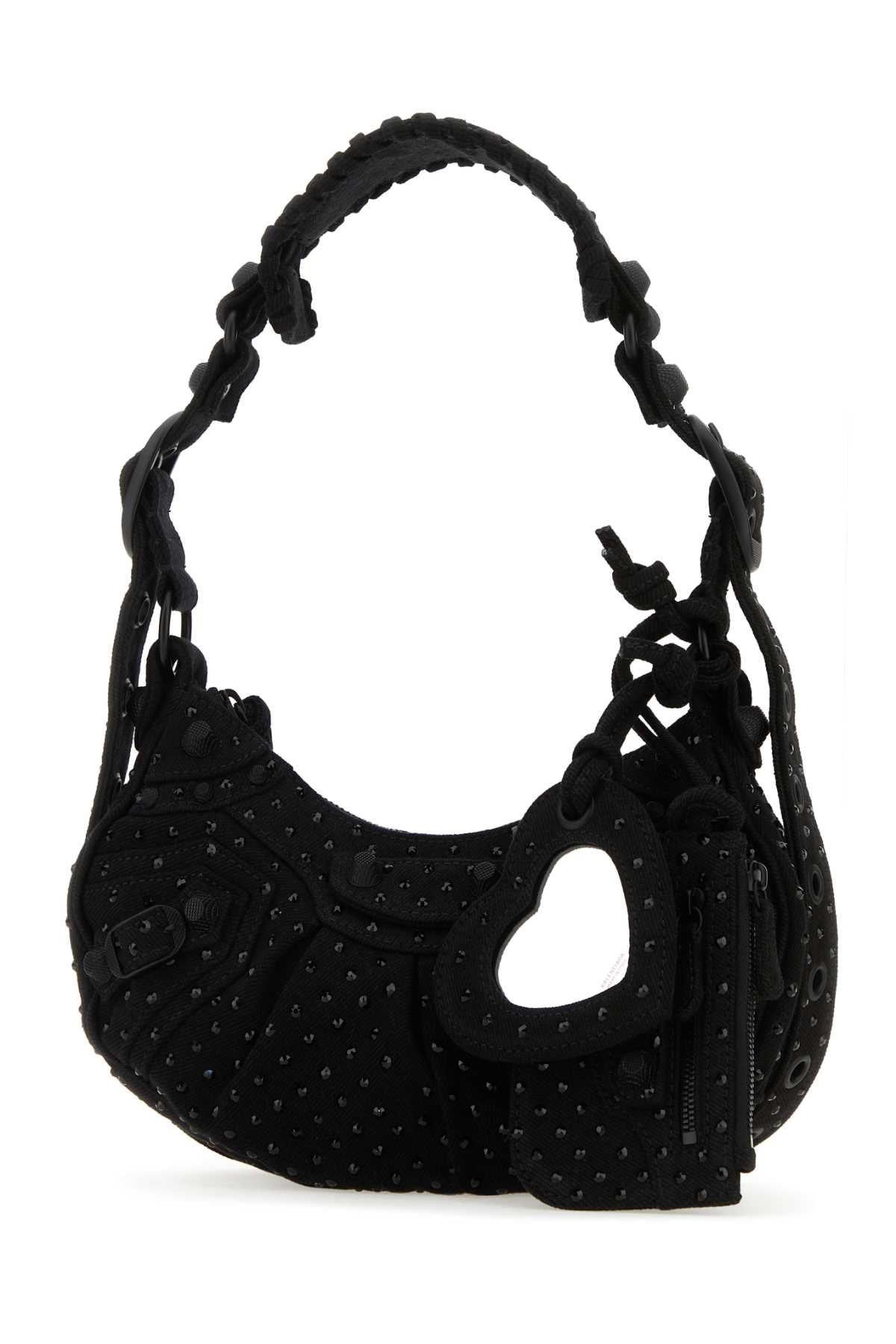 Embellished Denim Le Cagole Xs Shoulder Bag 1071 Borse A Mano