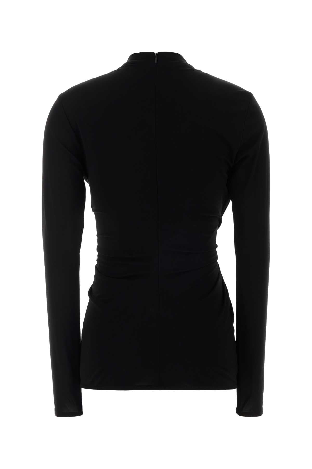 Black Exterior: Viscose Maglie