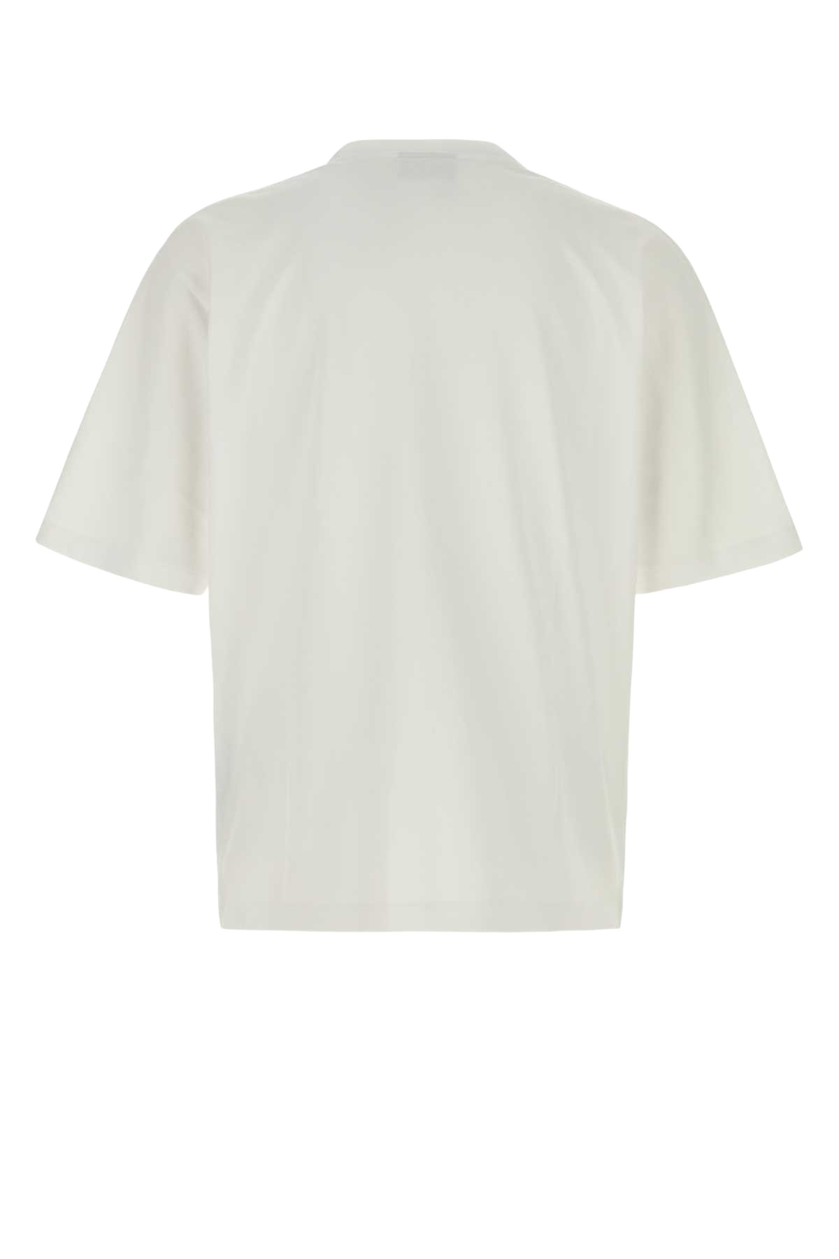 White Cotton Oversize T-Shirt Exterior