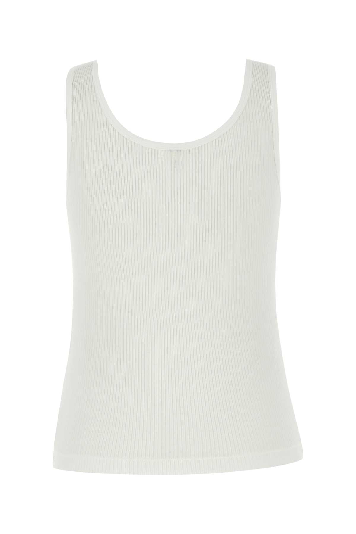 White Cotton Maglie