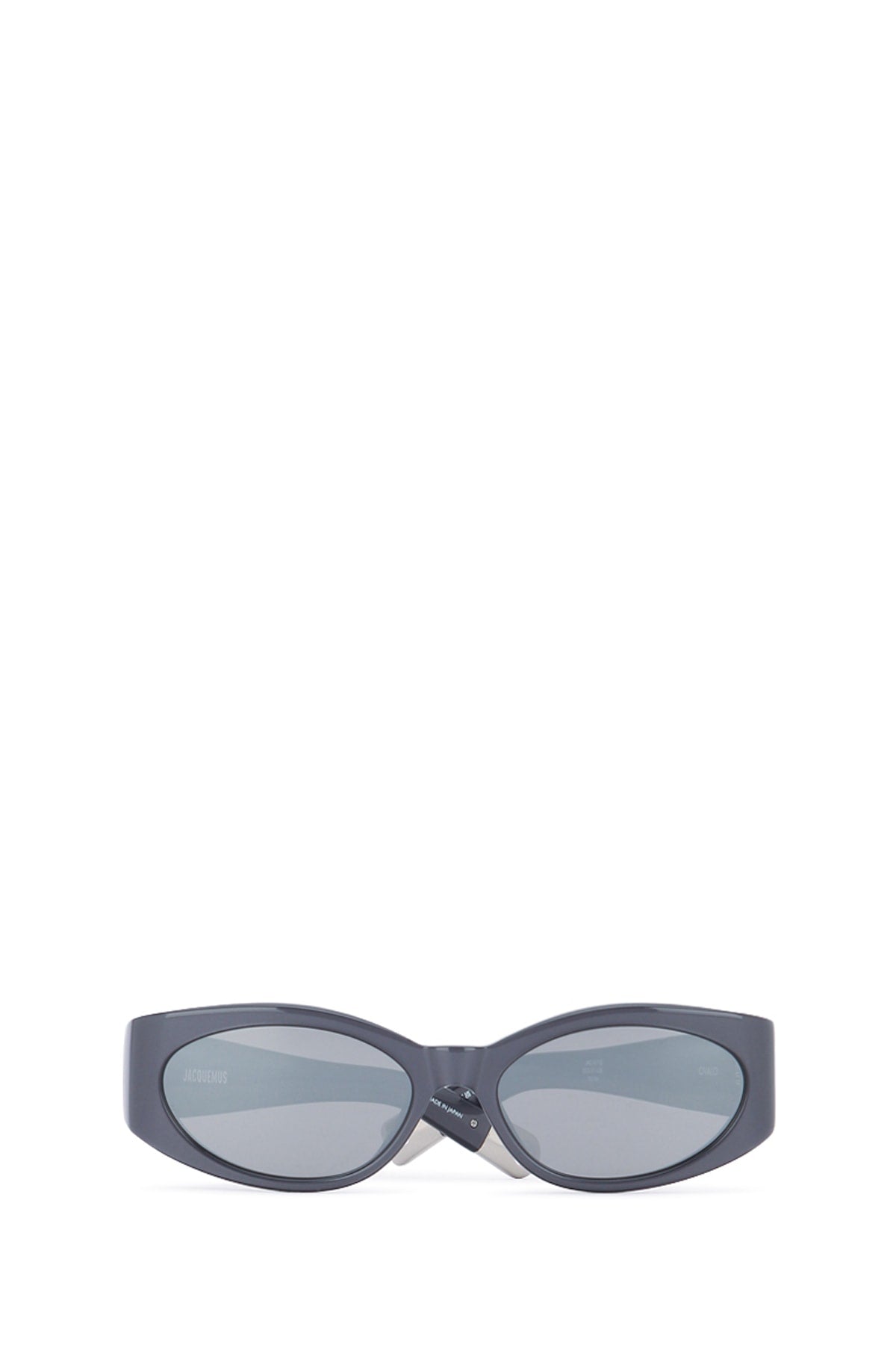 Les Lunettes Ovalo Oldsilver Acetate Occhiali Da Sole