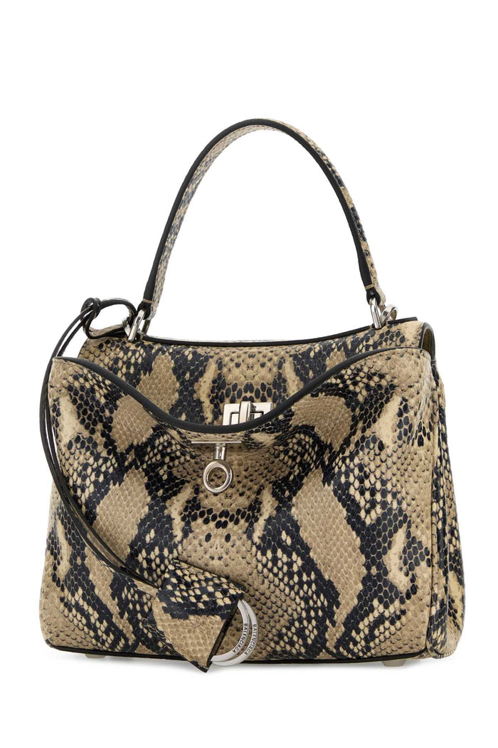 Printed Leather Mini Rodeo Handbag Natural T Domesticated Calf Le Borse A Mano