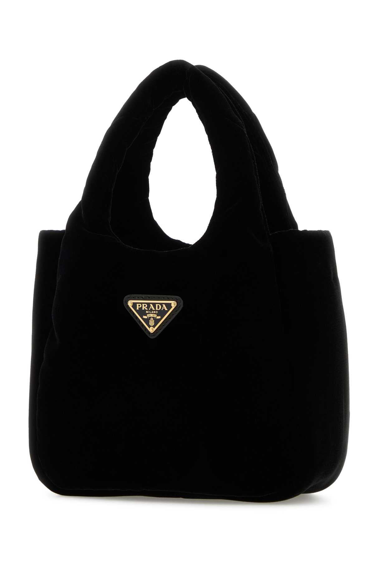 Black Velvet Handbag Nero Borse A Mano
