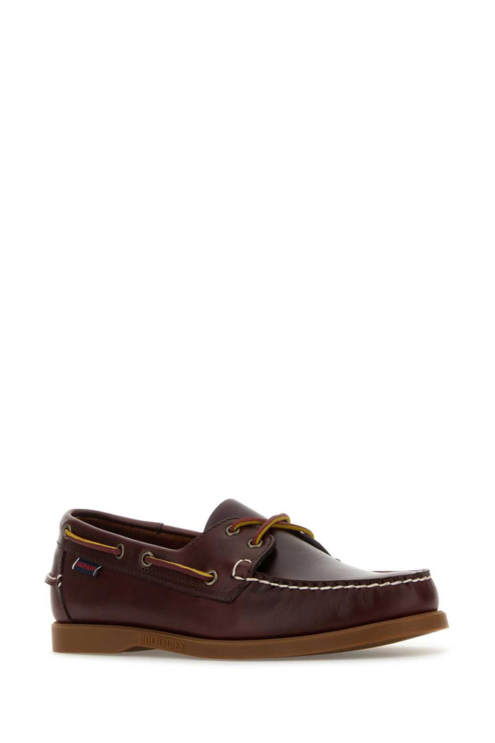 Brown Leather Loafers Brownhoney Mocassini