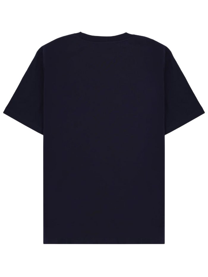 T-Shirt With Logo Blue Cotton T-shirts