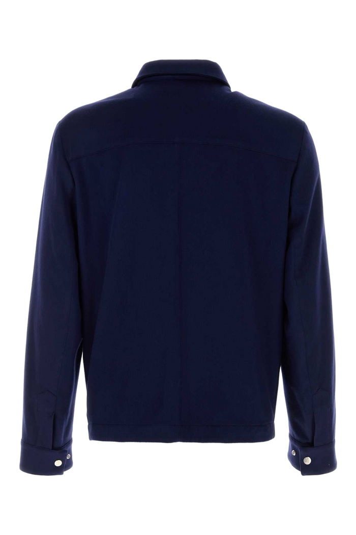 Blue Cashmere Jacket Ca568 Giacche E Gilet
