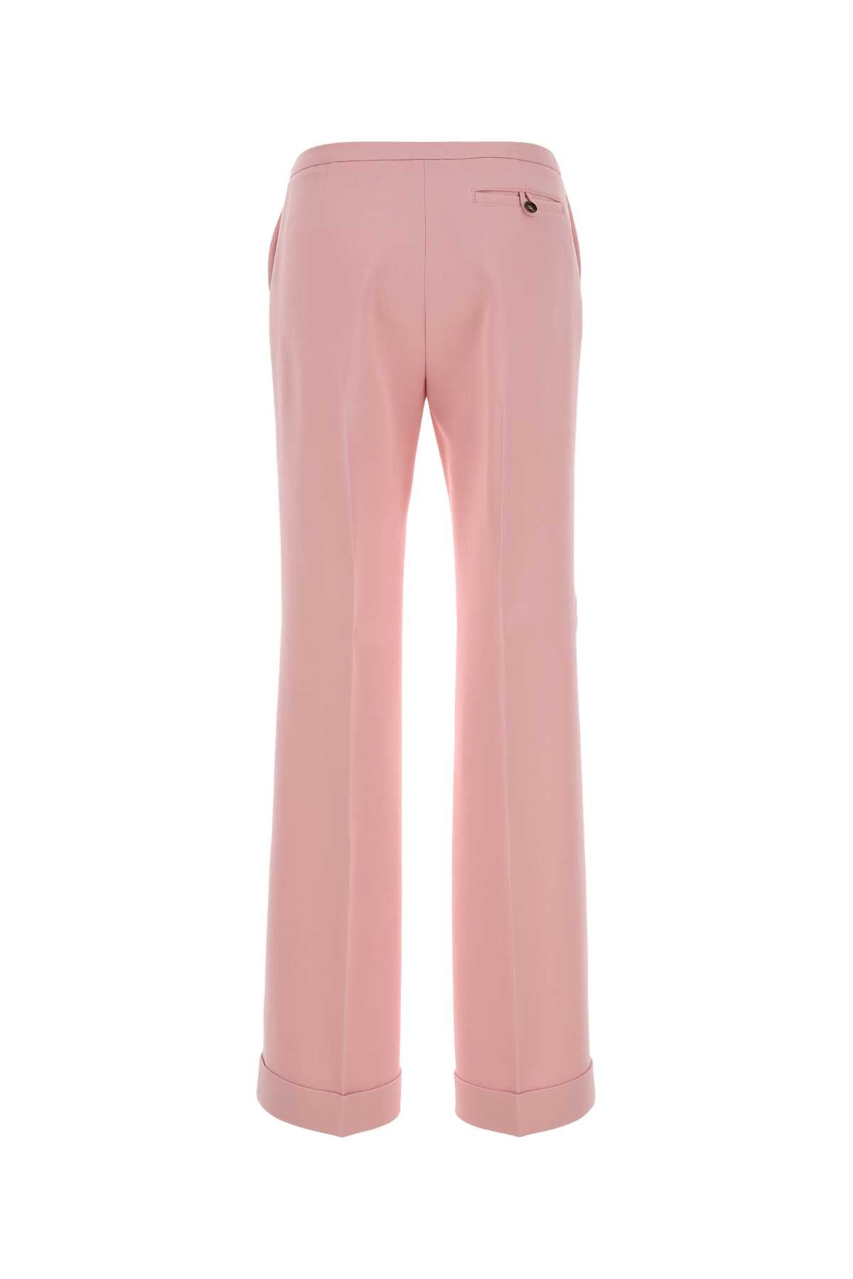 Pink Crepe Pant Rosa Viacea Pantaloni