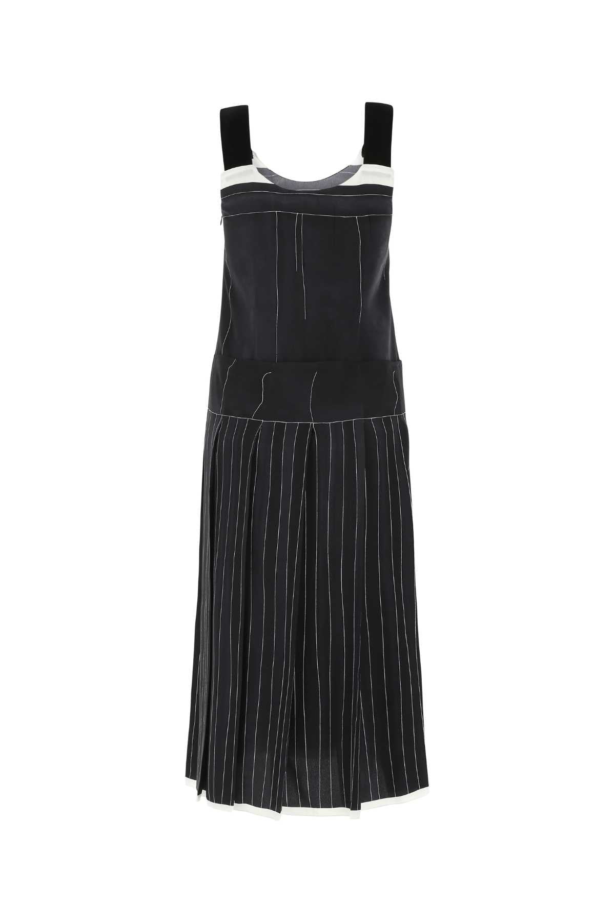 Printed Silk Dress F0002 Exterior: Abiti