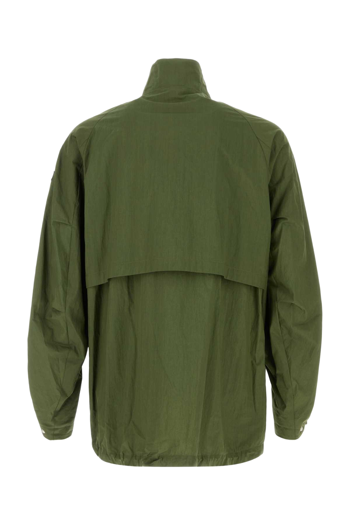 Olive Green Cotton Blend Semele Jacket Khaki T-shirt
