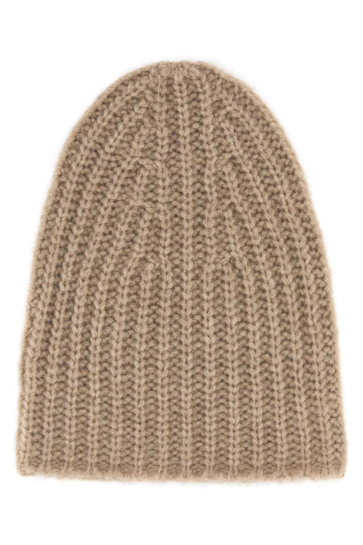 Cappuccino Cashmere Beanie Hat Fog Exterior: Cappelli