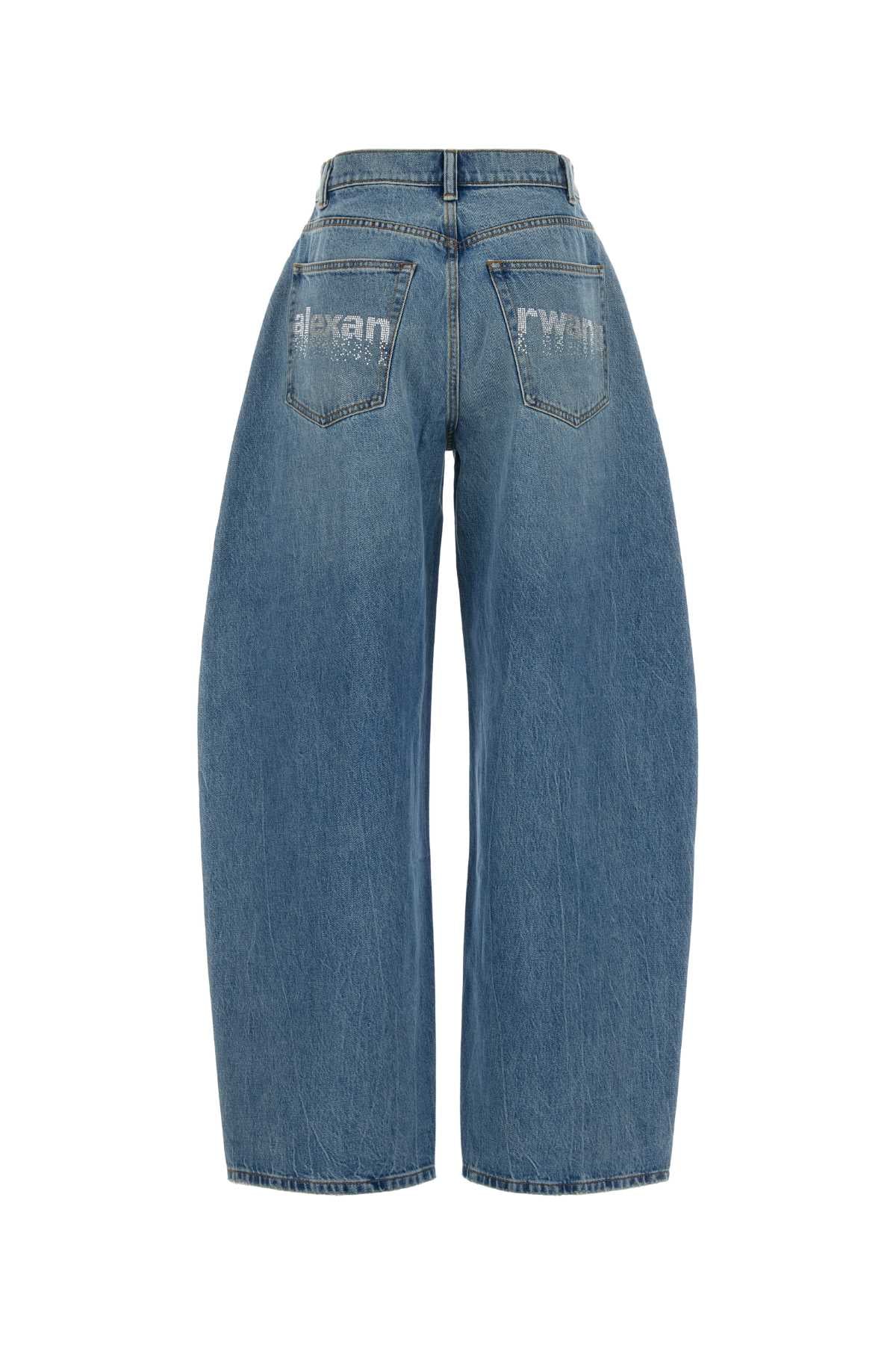 Vintagelightindigo Cotton Jean