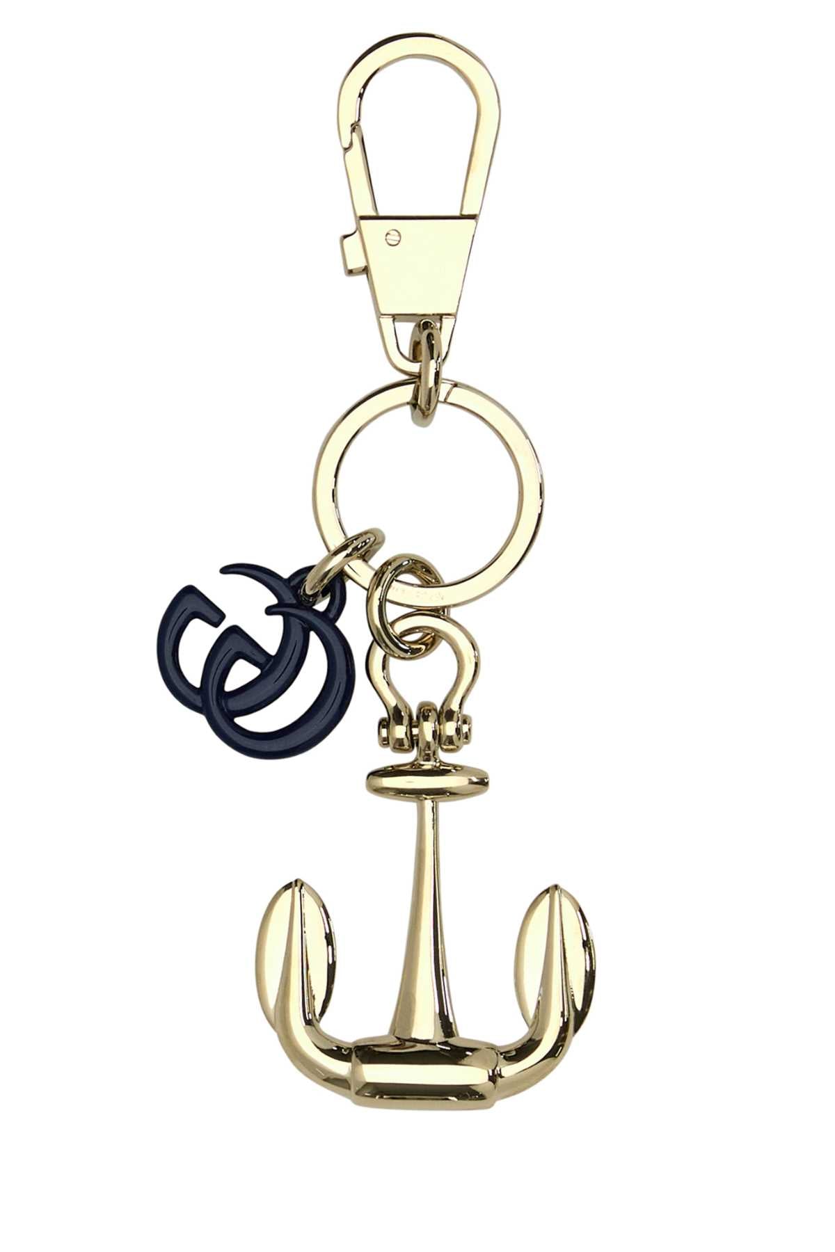 Platinum Metal Key Ring Oro8053plasticblu Portachiavi