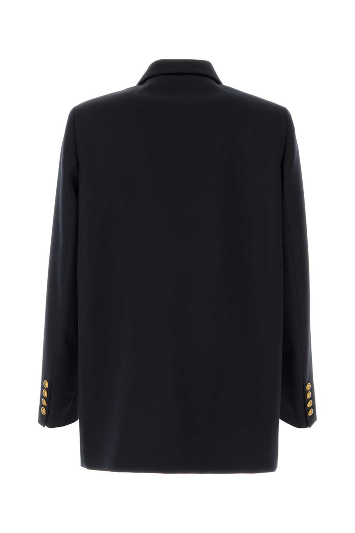 Navy Blue Wool Blazer Graynight Giacche E Gilet