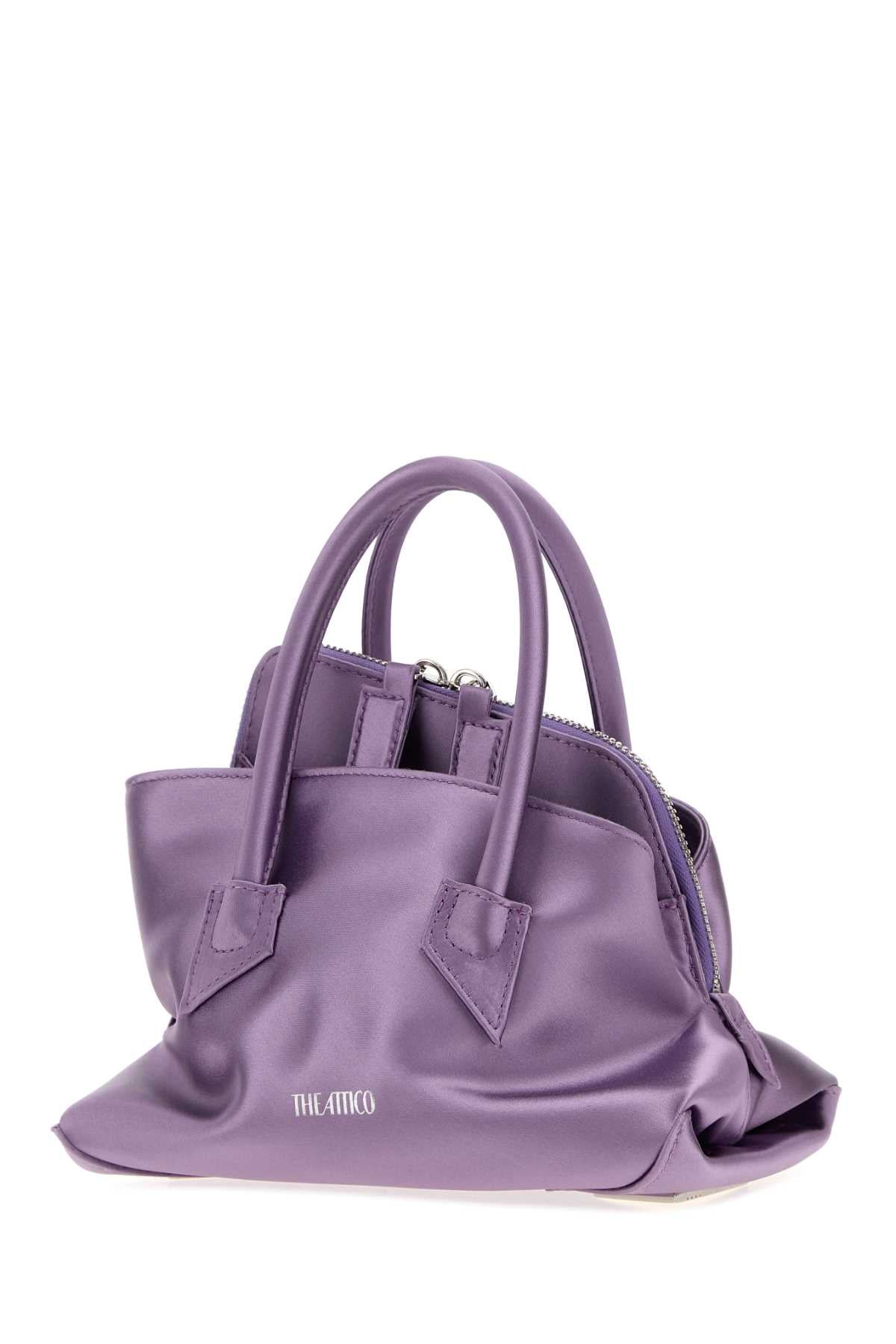 Lilac Satin Mini La Passeggiata Handbag Borse A Mano