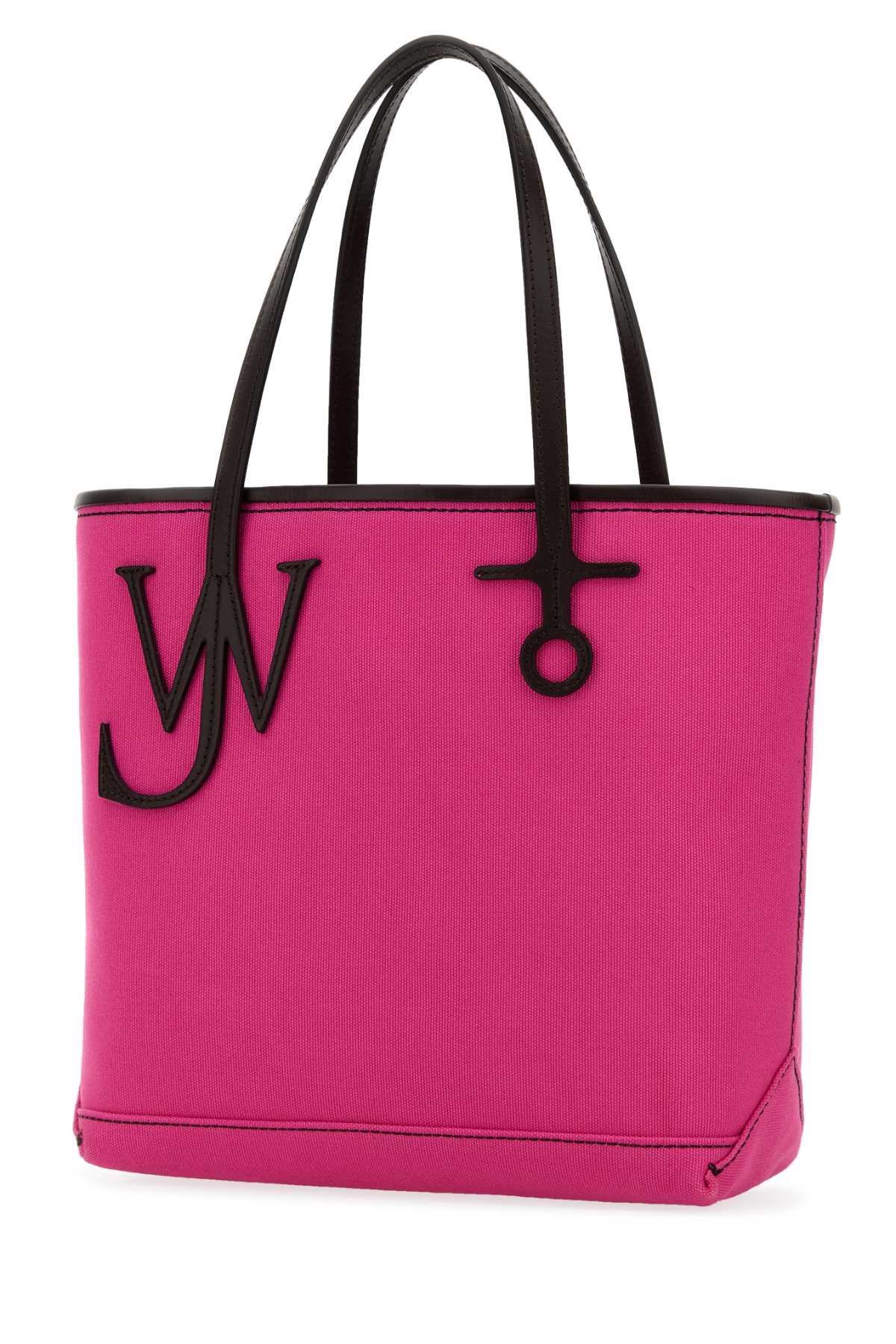 Fuchsia Canvas Small Anchor Bucket Bag Pinkbrown Borse A Mano