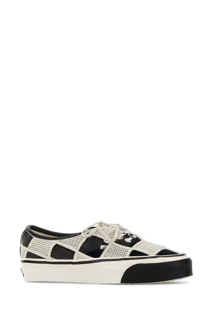 Multicolor Corduroy And Flannel Lx Authentic Sneakers Blackegret