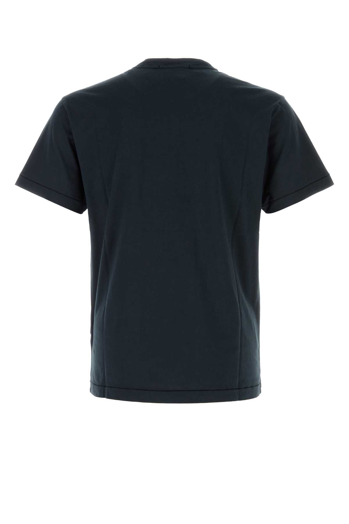 Navy Exterior: Cotton T-shirt
