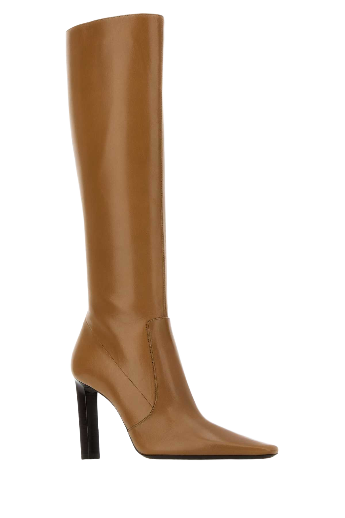 Camel Leather Jerome Boots Dark Macadamia Stivali