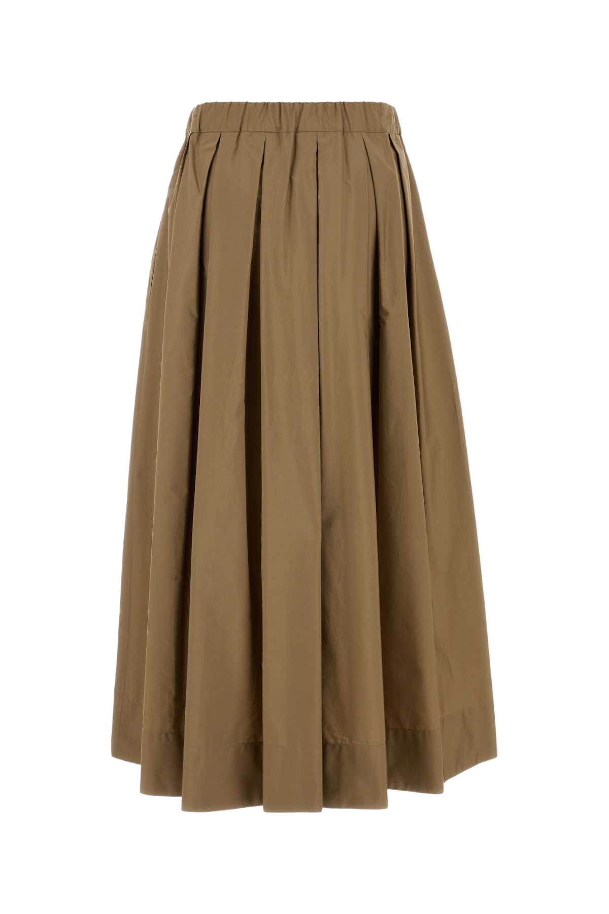 Biscuit Poplin Pineta Skirt Deserto Exterior: Cotton Gonne