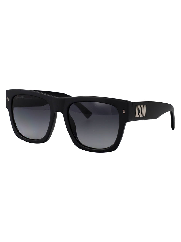 Icon 0004-S P5i Matte Black Palladium Acetate Sunglasses