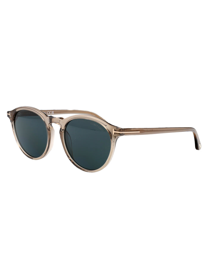 Beige Luc / Blu Acetate Sunglasses