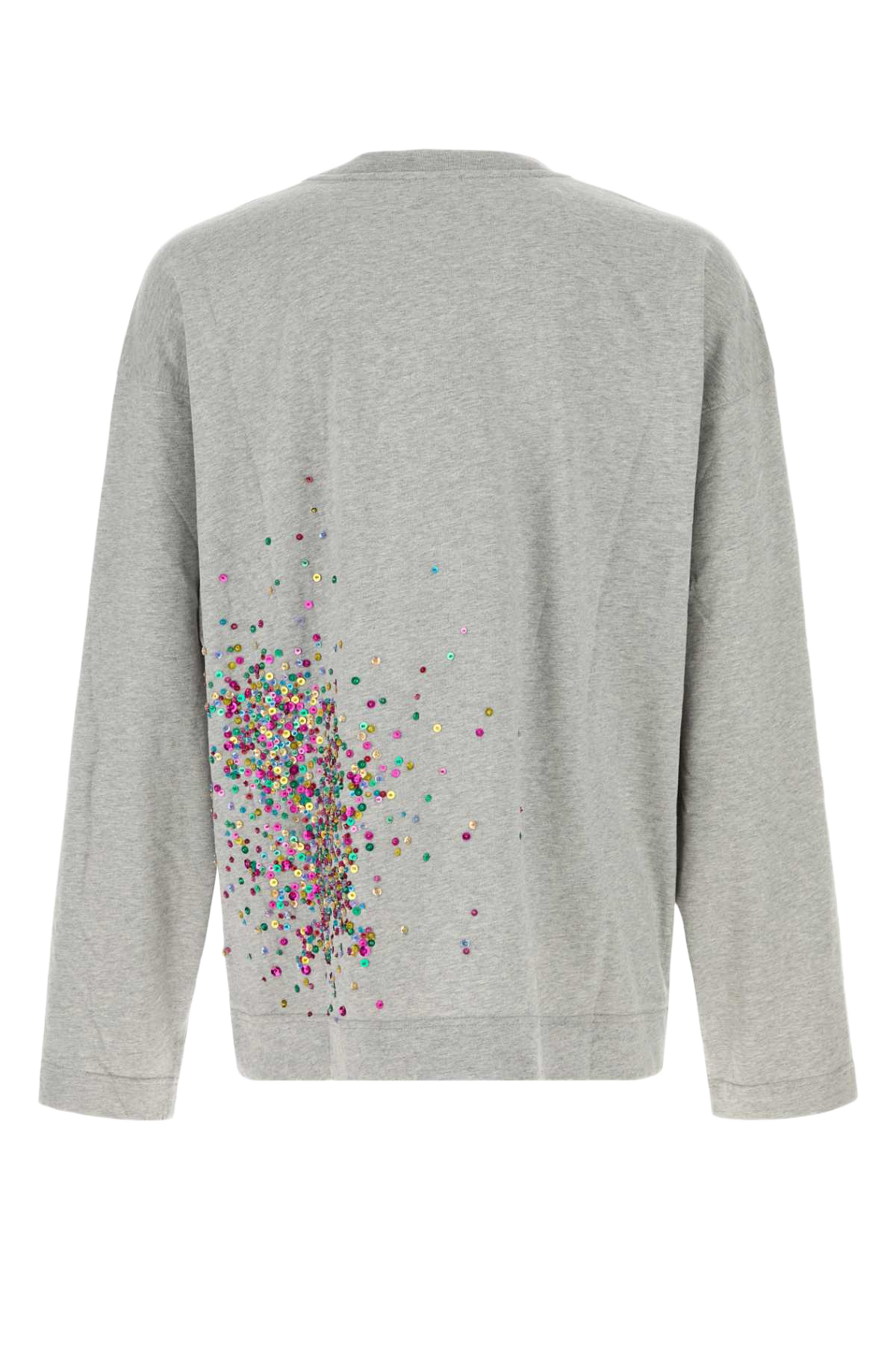 Grey Cotton Hegland T-Shirt Greymelange