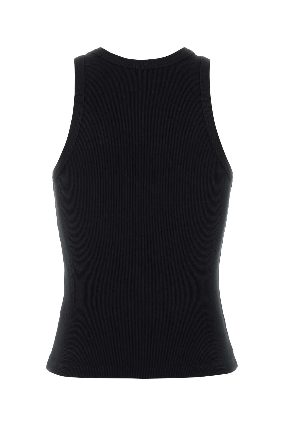 Black Exterior: Cotton Elastane Maglie