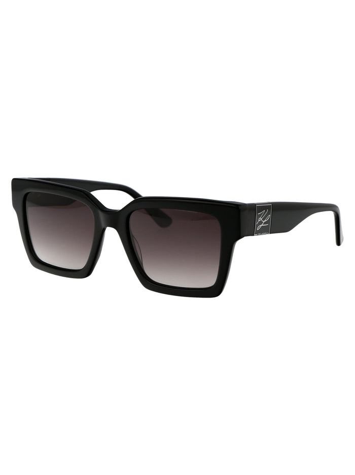 Kl6057s 1 Black Injected Sunglasses