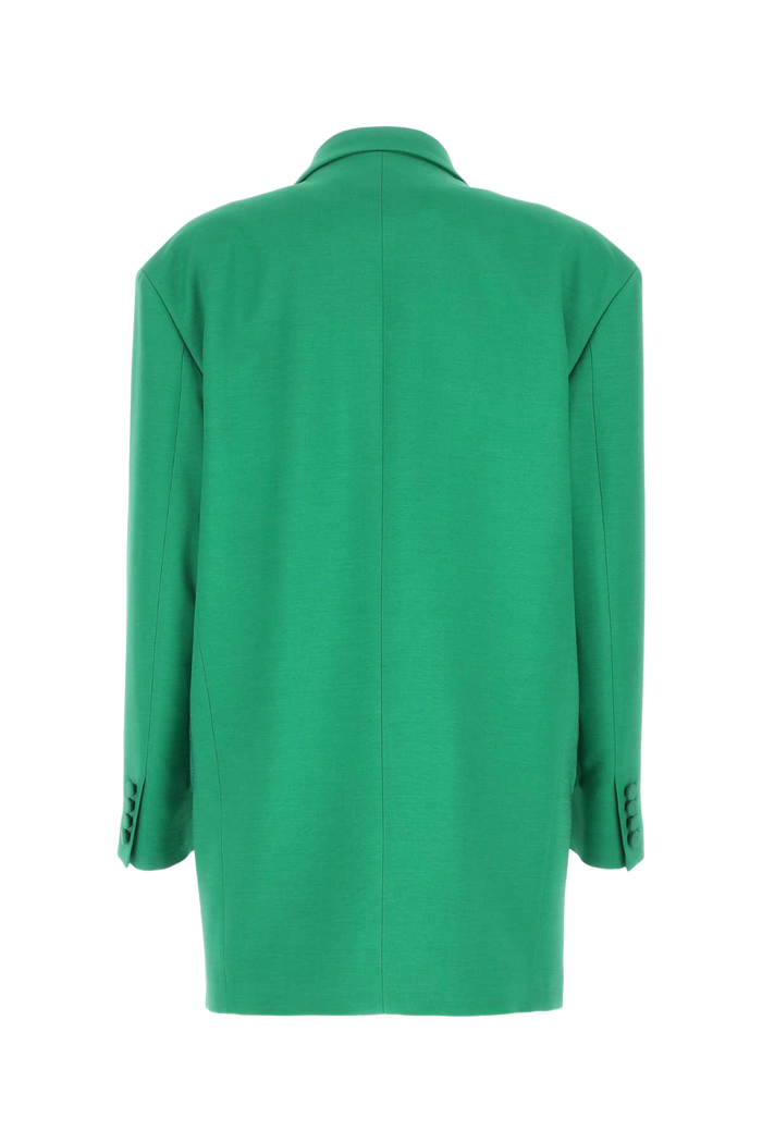 Green Crepe Couture Oversize Blazer Anticgreen Giacche E Gilet