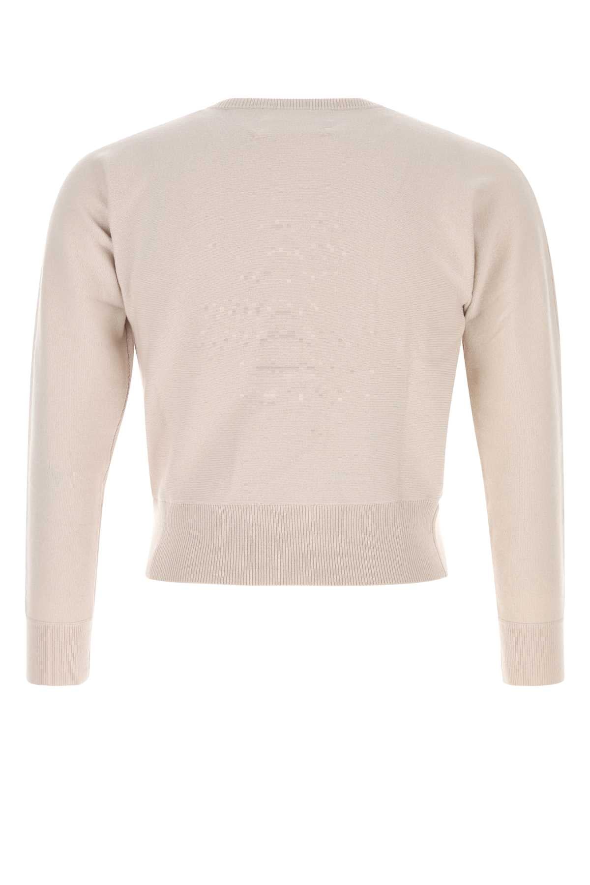 Sand Cashmere Blend Belle Sweater Chalk Maglieria