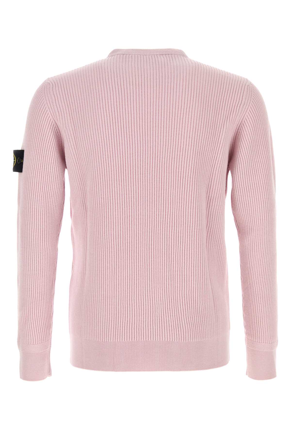 Pink Exterior: Virgin Wool Maglieria