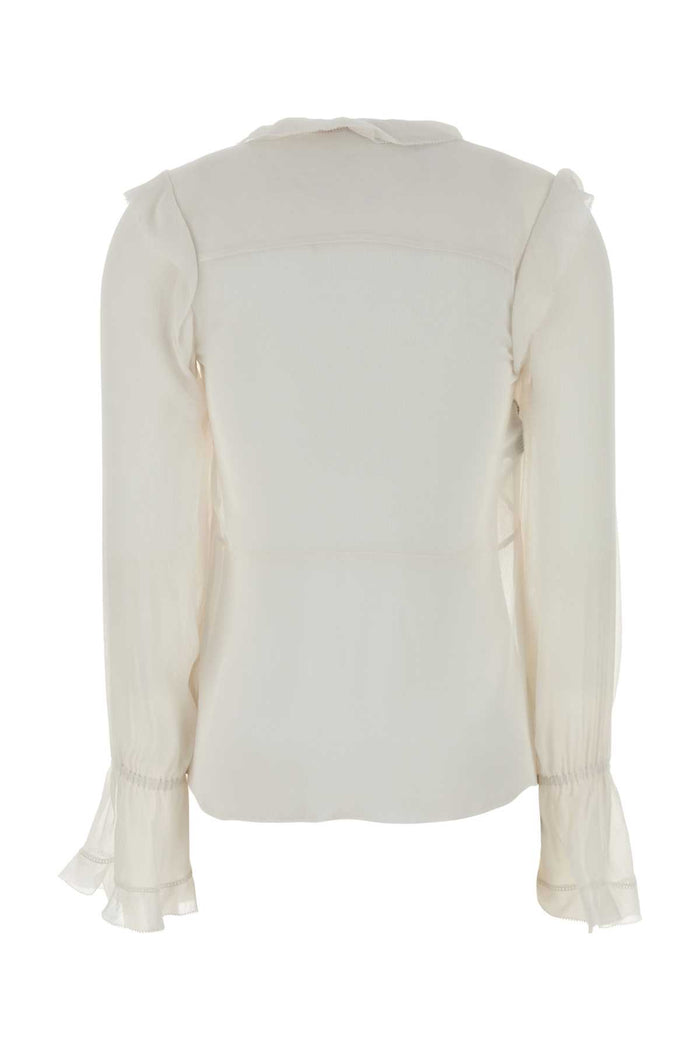 A02111617 0003 Avorio Exterior: Acetate Silk Camicie