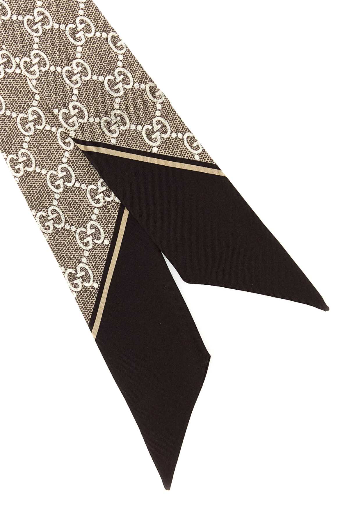 Camellightbrown Silk Fabric Sciarpe E Foulard