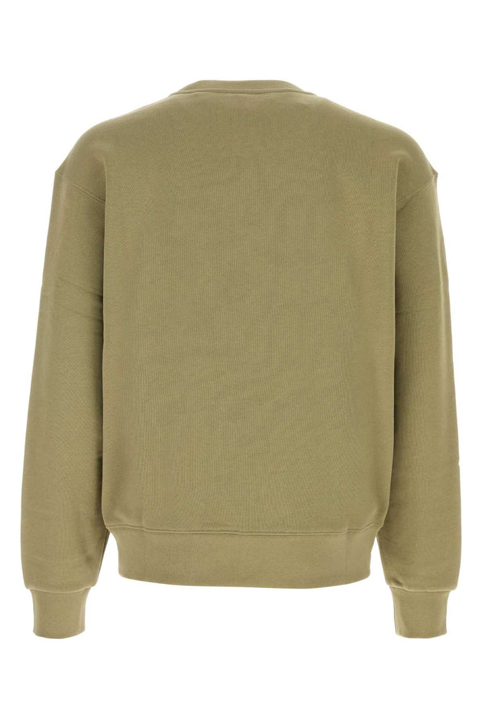 Khaki Exterior: Cotton Felpe