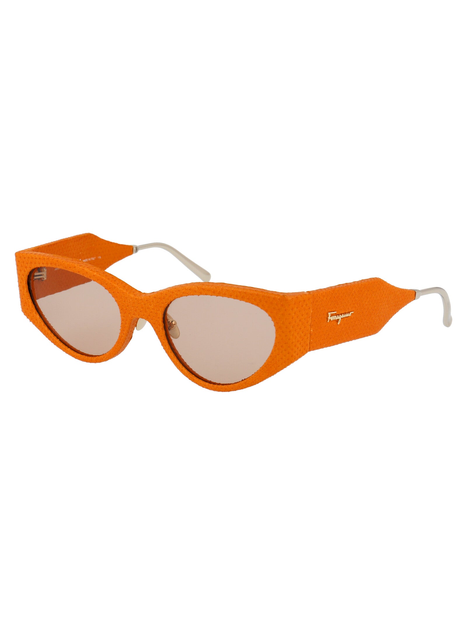 Sf950sl 712 Golden Karung Leather Sunglasses
